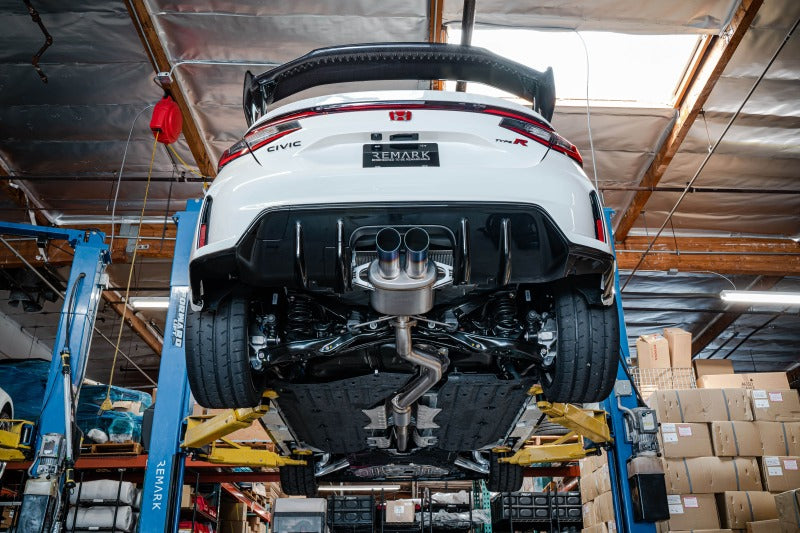 Escape Catback de titanio Remark Sports Touring con tubo frontal SUS304 para Honda Civic Type-R (FL5) 2023+