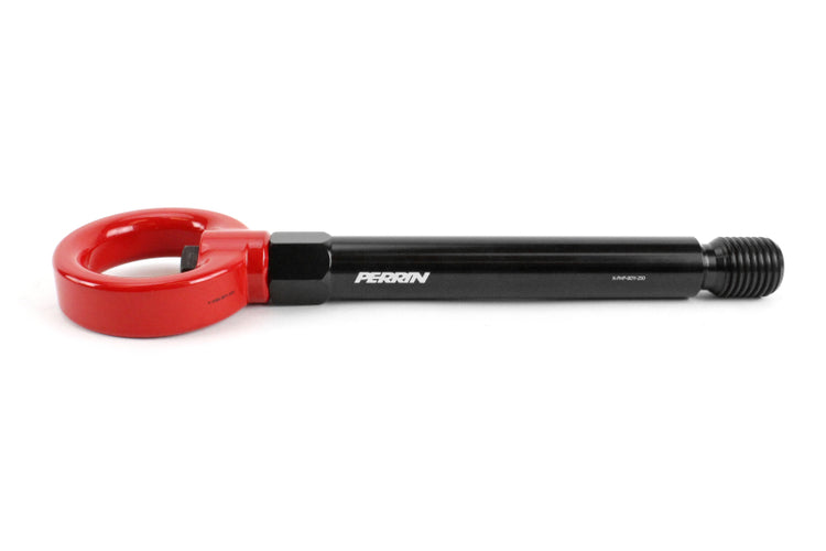 PERRIN 17-21+ Honda Civic Si/Type R/Touring/Hatchback Tow Hook Kit Rear - Red