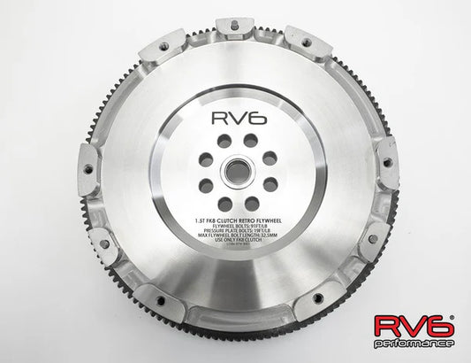 RV6™ 1.5T FK8 Clutch Retro Flywheel for 2016+ Honda Civic 1.5T (Type R Retrofit) - VTEC SLAYER