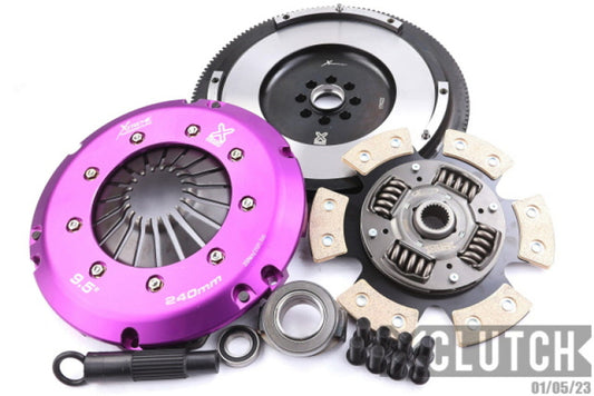 Kit de embrague cerámico con resorte XClutch para Honda Civic Type R FK8 FL5 2.0L Stage 2R Extra HD 2017+