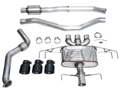 2024 Acura Integra Type S DE5 FWD Touring Edition Exhaust w/ Triple Diamond Black Tips