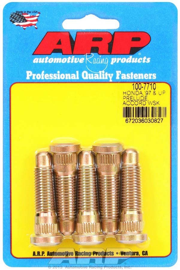 ARP Standard Wheel Stud Kit - M12 x 1.85 | Multiple Fitments (100-7710)
