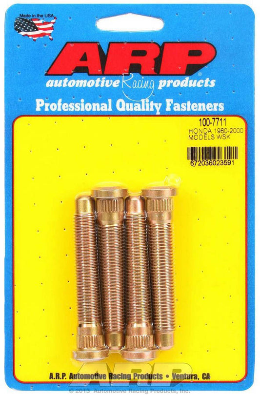ARP M12x2.85inch Wheel Stud Kit | 1980-2000 Honda (100-7711)