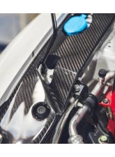 APR pre-preg carbon cooling plate installed on Integra DE5