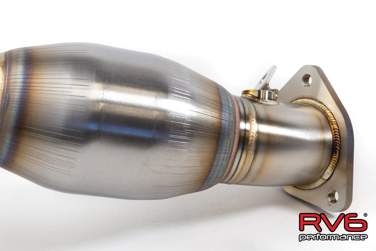 RV6 Catted Downpipe Upgrade for 2016+ & 2022+ Civic 2.0L N/A - VTEC SLAYER