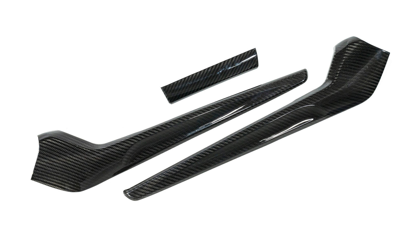 OLM LE Carbon Fiber Shift Panel Side Covers (3pc) - 2023+ Honda Civic FL5 Type R - VTEC SLAYER