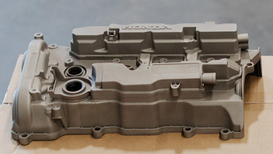 Cerakoted Honda engine valve color for a 2.0t and 1.5t gasoline combustible engine made and customized by Vtec Slayer.