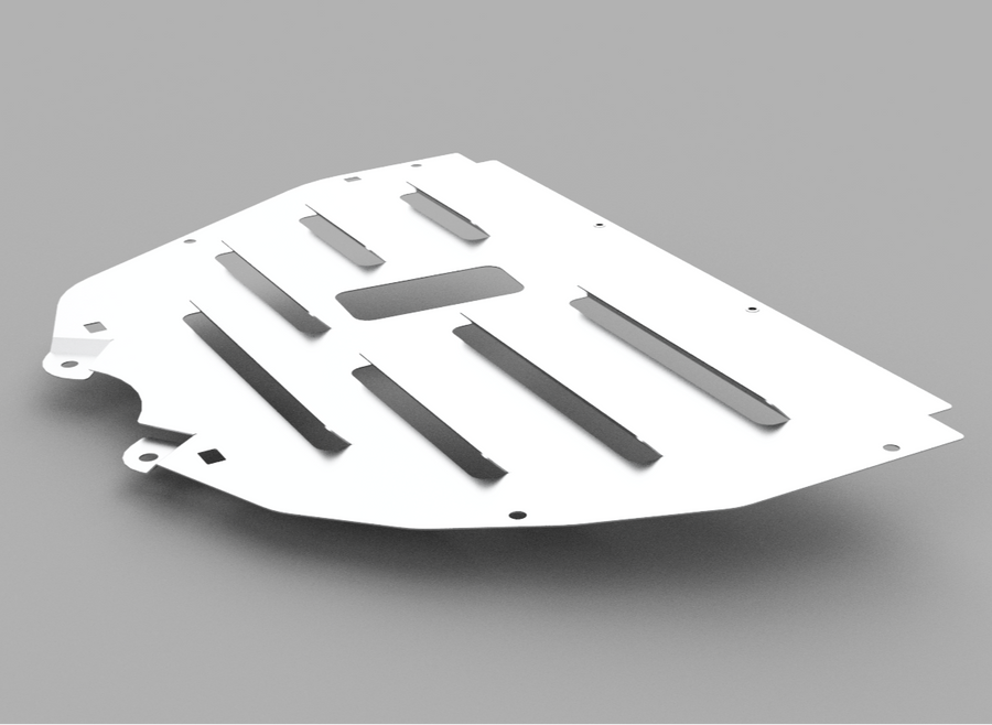 PLM Vented Engine Splash Guard Plate - 23+ Civic Type R FL5 Integra Type S DE5