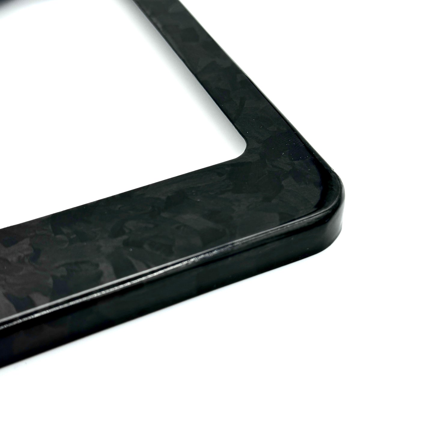 Dry Carbon Fiber License Plate Frames (Gloss, Matte, & Forged) - VTEC SLAYER
