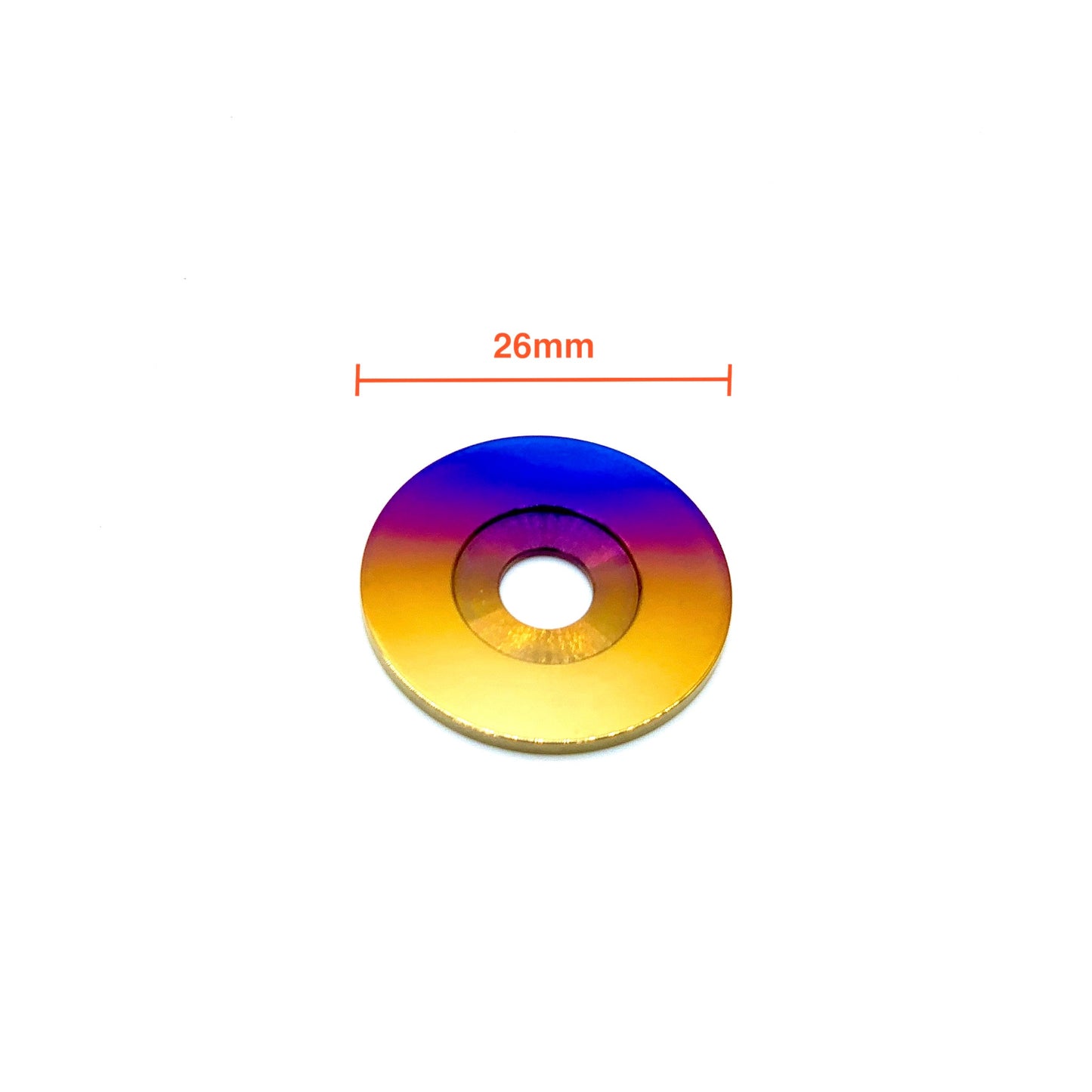 Titanium & Carbon Fiber Flush-Fit Washers - VTEC SLAYER