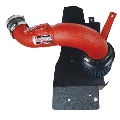 Injen Short Ram Intake Wrinkle Red for 2017–2021 Civic Type R FK8 – Heatshield Included