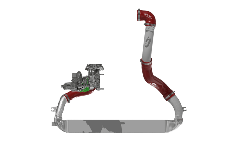 2017+ Civic Type R FK8 Intercooler Charge Pipe Upgrade Kit