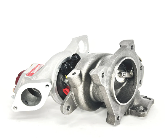 Turbo con rodamiento de bolas rojo RV6 R660AS antisobretensión / T51R para (FL5/DE5) 2.0T con tubo de entrada CF