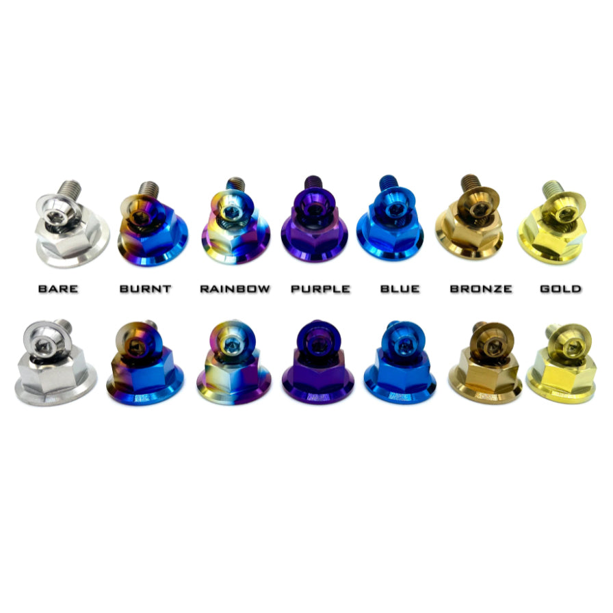 Titanium Allen Cap Bolts - VTEC SLAYER