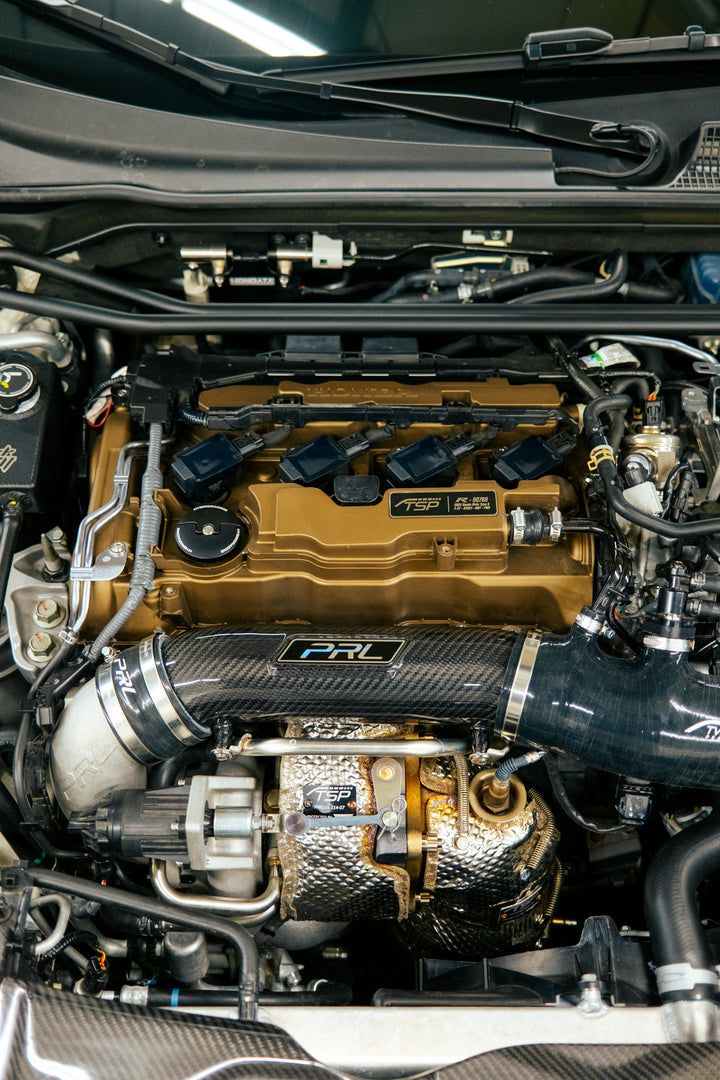 Kit de tubería de entrada de turbocompresor de titanio o fibra de carbono para Honda Civic Type-R FL5 2023+ / Acura Integra Type-S DE5 2024+