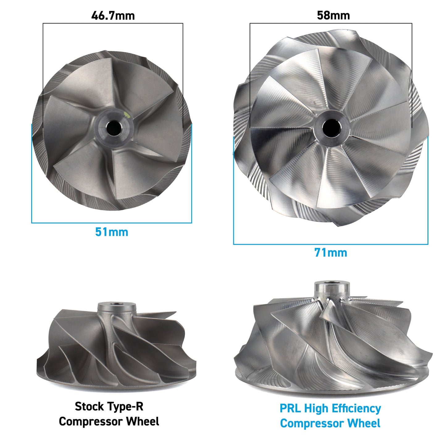Honda / Acura 2.0T P700 Drop-In Turbocharger Upgrade - VTEC SLAYER