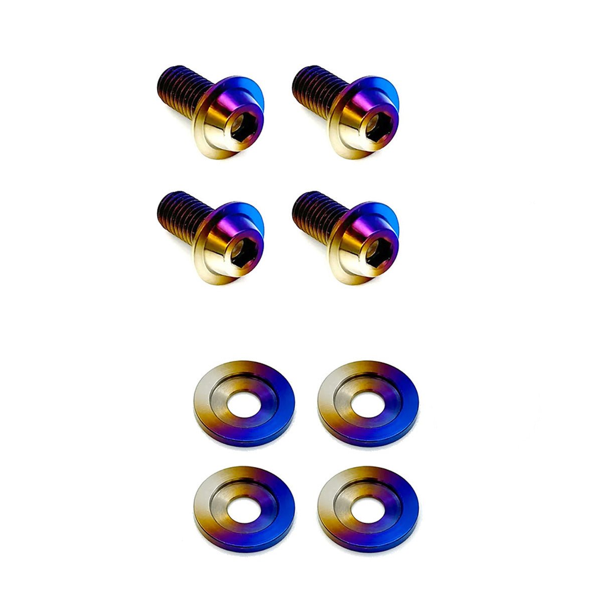 JDC Titanium Rear Bumper Hardware Kit (FK8 Civic Type R) - JD Customs U.S.A