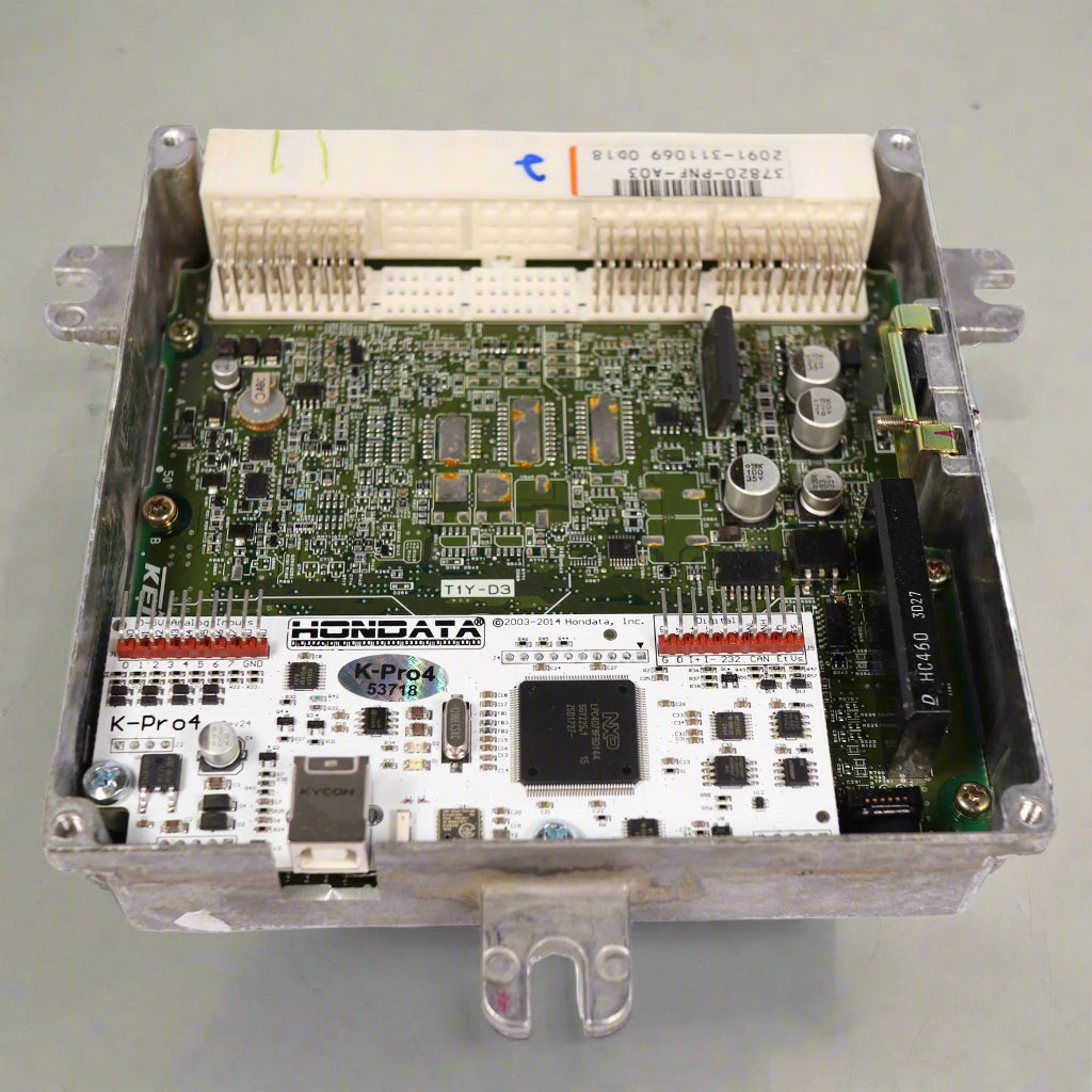 Inside view of the hondata KPRO ECU module sold at Vtec Slayer