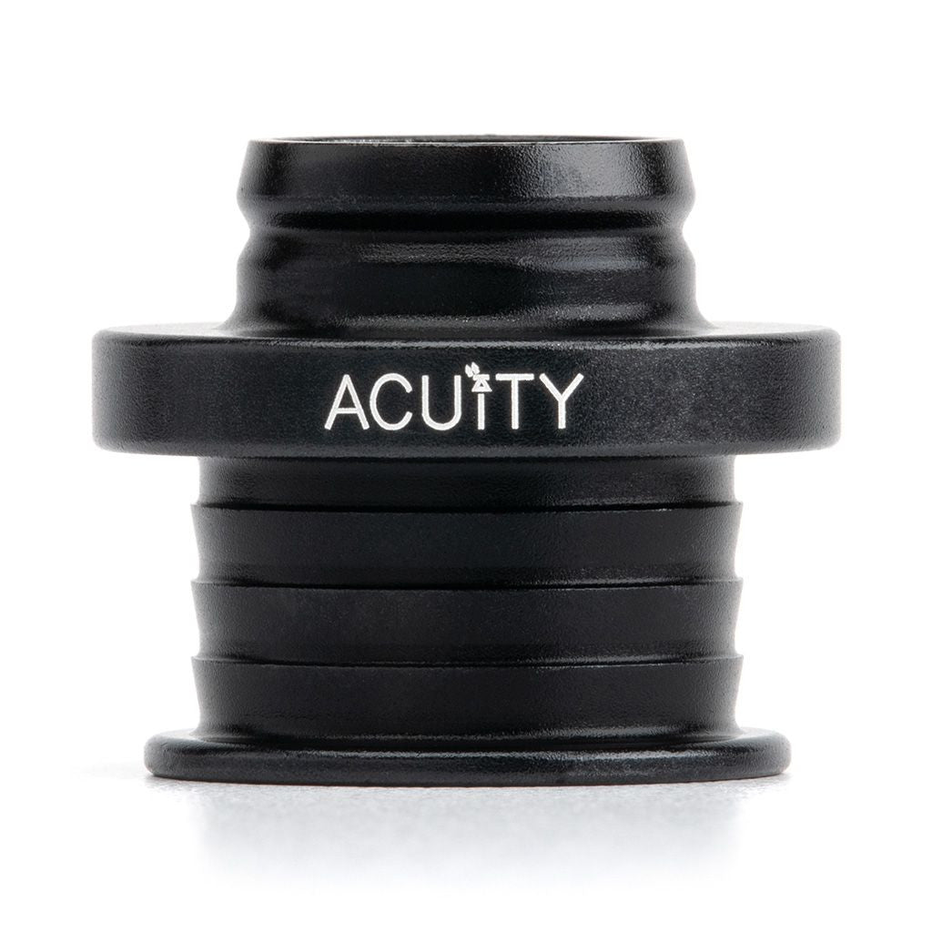 Collarín de bota de cambio POCO de aluminio satinado Acuity