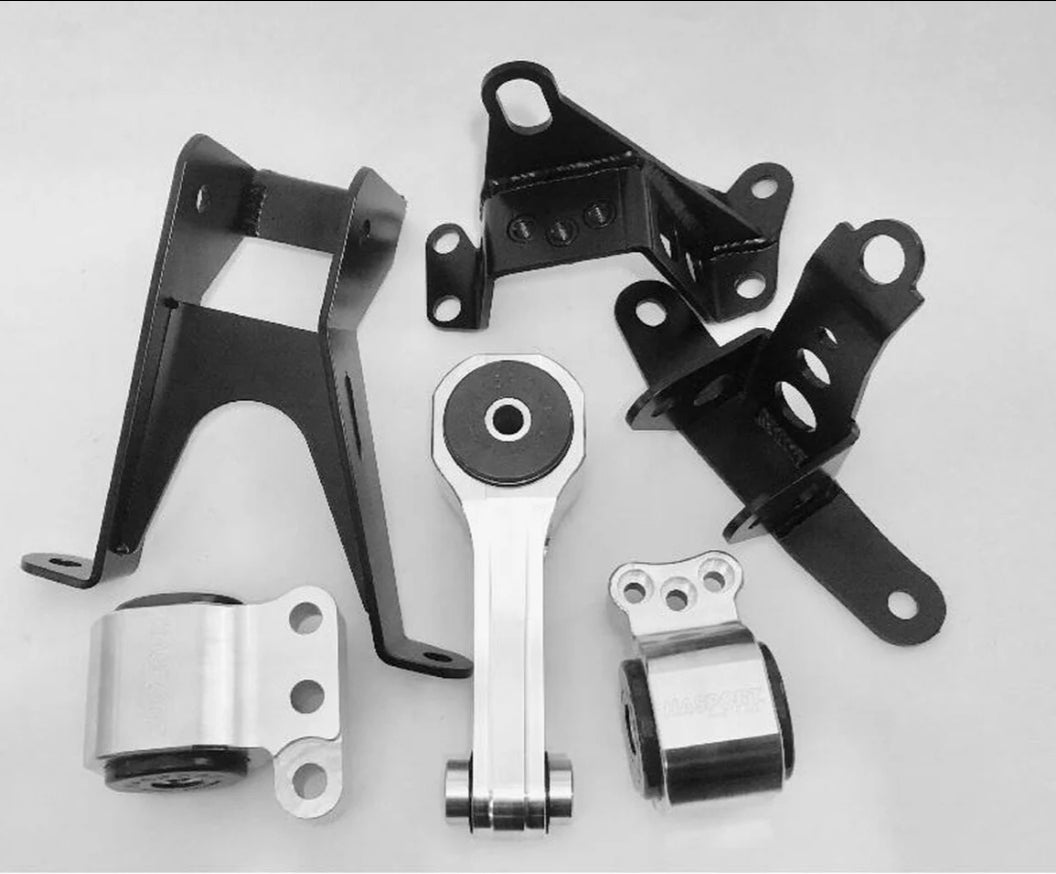 2023+ Honda Civic Type R FL5 - Hasport Urethane Side Mount Kit (No Rear Mount) 62A - VTEC SLAYER