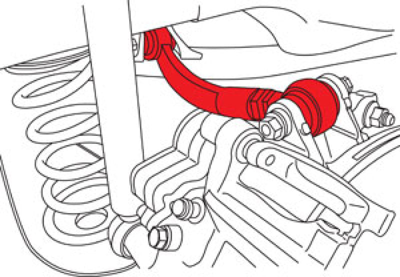 Juego de brazos de control traseros ajustables SPC Performance para Honda Civic 2016+