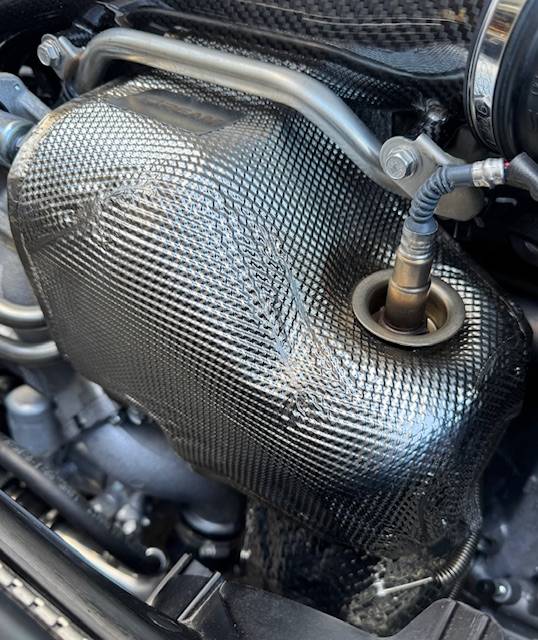 OEM Style Hard Lagged Turbo Heat Shield for 2017+ Honda Civic Type R FK8 FL5 / 2024+ Integra Type S DE5 2.0T