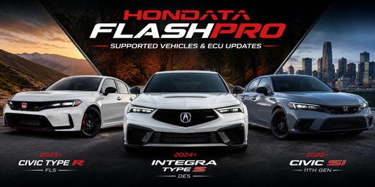 Hondata FlashPro Supported Vehicles & ECU Updates