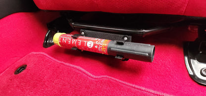 WOT Fire Extinguisher Seat Mount Installed in Civic Type R FL5