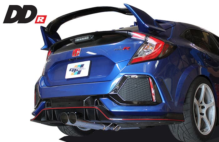 Greddy Resonated DD-R Cat-Back Exhaust for 17+ FK8 Civic Type R
