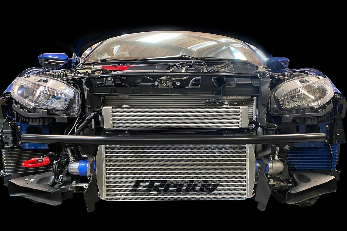 GReddy Front Bumper Bar for 2017-2021 Honda Civic Type R FK8 (Black)