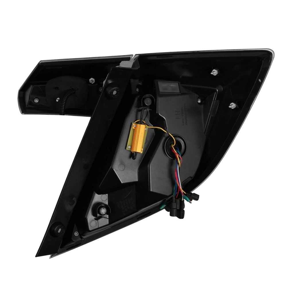 AlphaRex NOVA-Series Prismatic LED Taillights in Black Smoke for FKx Honda Civic / Type R [676010]