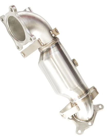 Invidia 17+ Honda Civic Type-R FK8 76mm Downpipe w/ High Flow Cat - VTEC SLAYER