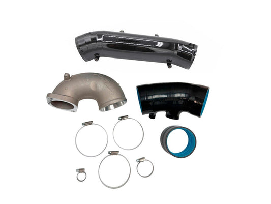2017-2021 Honda Civic Type-R FK8 Titanium Turbocharger Inlet Pipe Kit - Black Thermal Coated