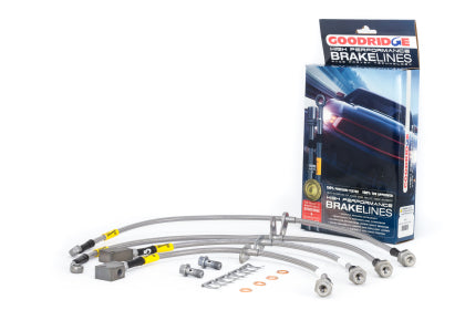 Goodridge 17-21 Honda Civic Type R (FK8) Stainless Steel Brake Line Kit (20039)