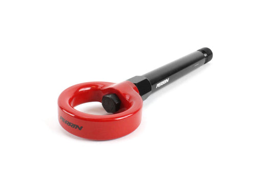 PERRIN 17-21+ Honda Civic Si/Type R/Touring/Hatchback Tow Hook Kit Rear - Red