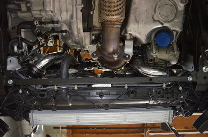Kit de tuberías de intercooler de aluminio Injen para Honda Civic Type R FK8 17-19 - Rojo arrugado