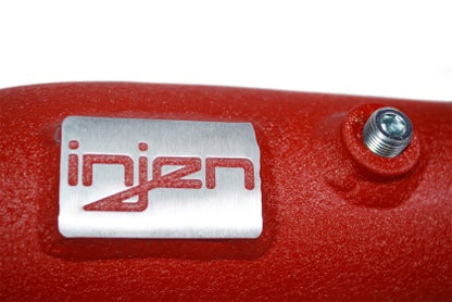 Kit de tuberías de intercooler de aluminio Injen para Honda Civic Type R FK8 17-19 - Rojo arrugado