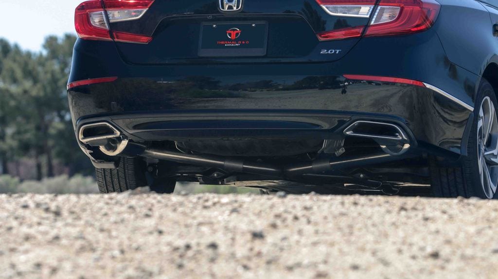 Escape trasero con tubo delantero para Honda Accord Sport 2.0T 2018+