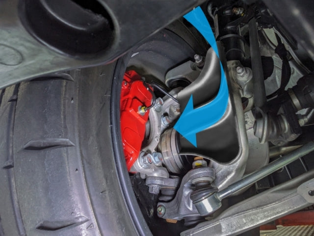Juego de conductos de refrigeración de freno delantero Cusco - Honda Civic Type R FL5 2023+