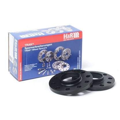 Espaciadores de rueda H&amp;R Black 5x114.3 de 25 mm Trak+ DRM