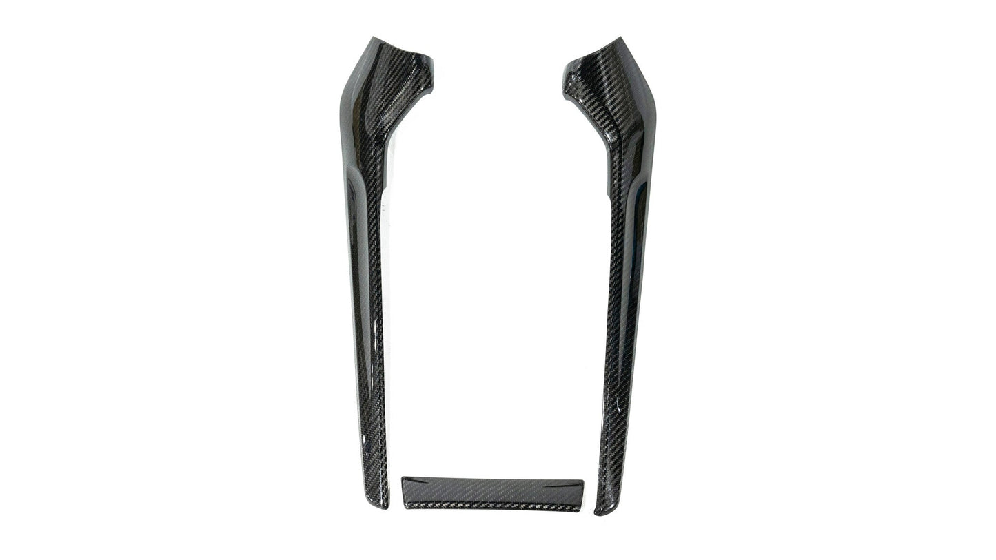 OLM LE Carbon Fiber Shift Panel Side Covers (3pc) - 2023+ Honda Civic FL5 Type R - VTEC SLAYER