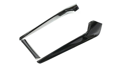 Cubiertas laterales de fibra de carbono para el panel de cambios (3 piezas) - Honda Civic FL5 Type R 2023+