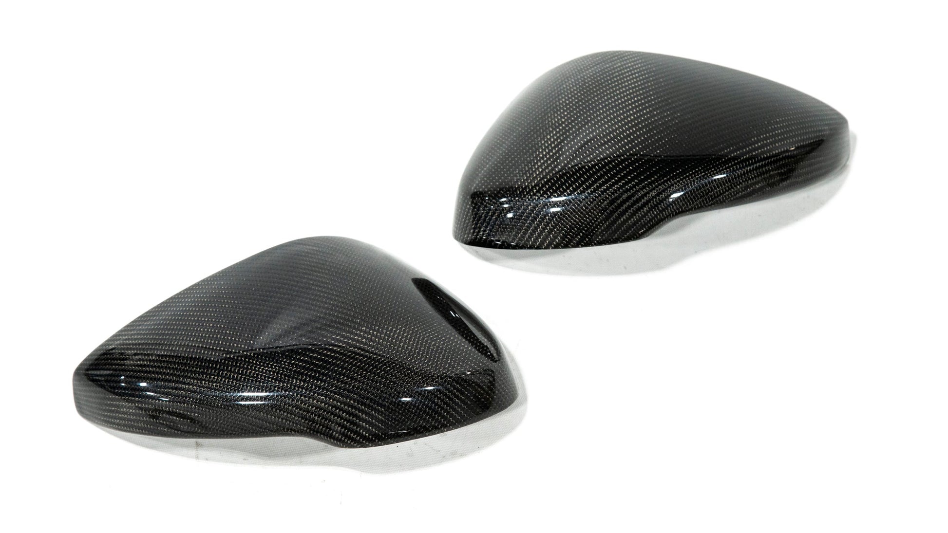 OLM Full Replacement Carbon Fiber Mirror Covers w/Turn Signal - 2022+ Honda Civic / Type R / 2023+ Acura Integra - VTEC SLAYER