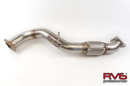 RV6 Front Pipe for 2017+ Honda Civic Type R FK8