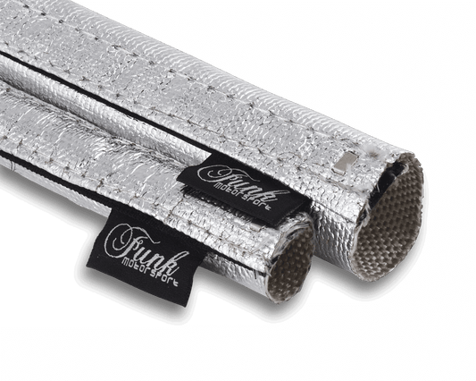 Funk Motorsport - Silver Vecro Heat Sleeving Shroud
