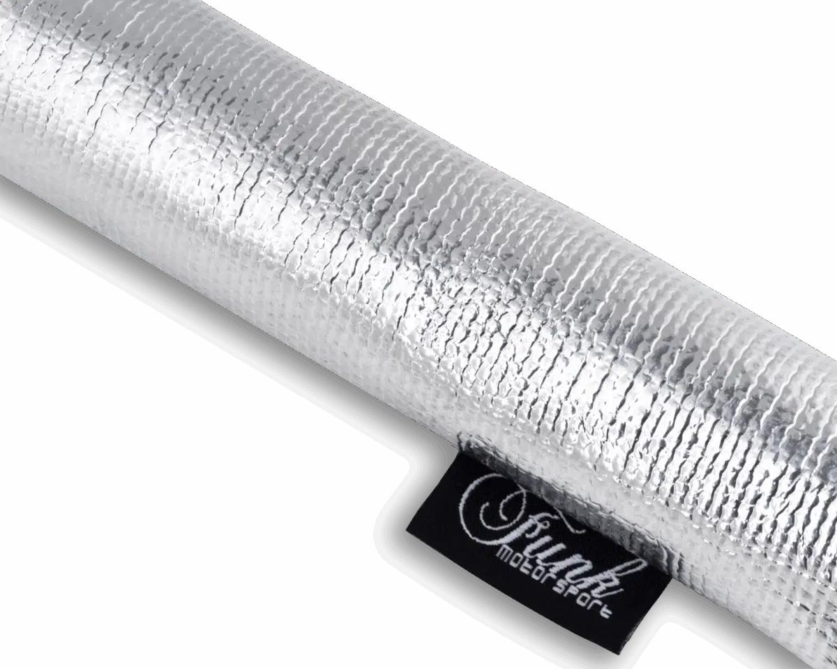 Funk Motorsport - Silver Vecro Heat Sleeving Shroud