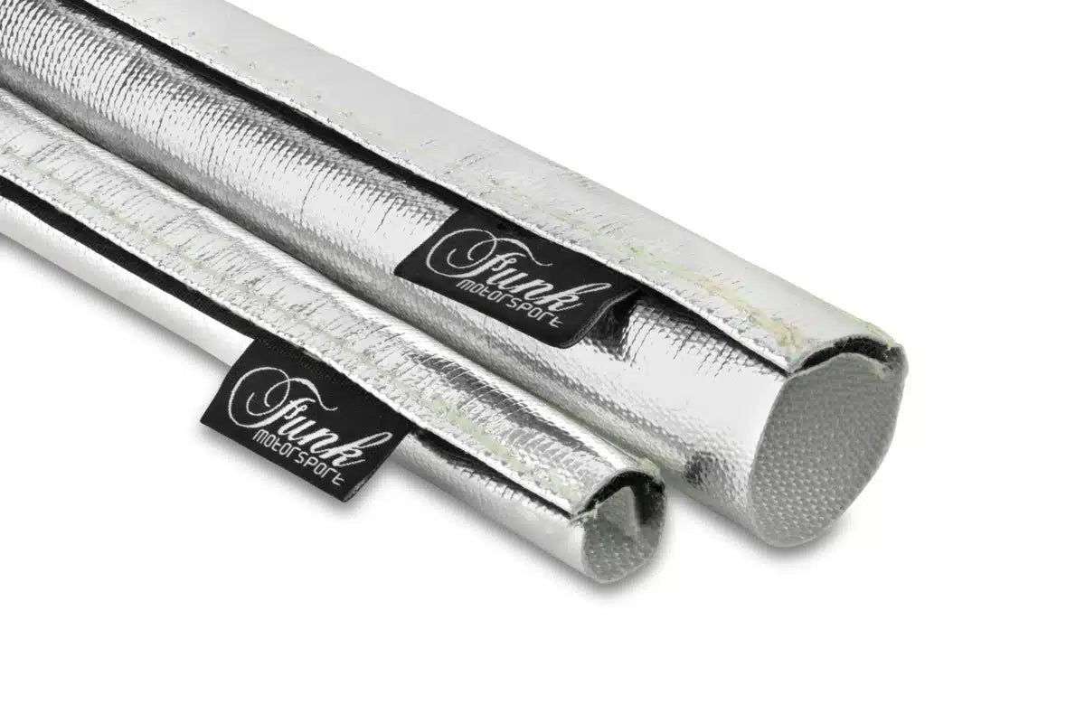 Funk Motorsport - Silver Vecro Heat Sleeving Shroud