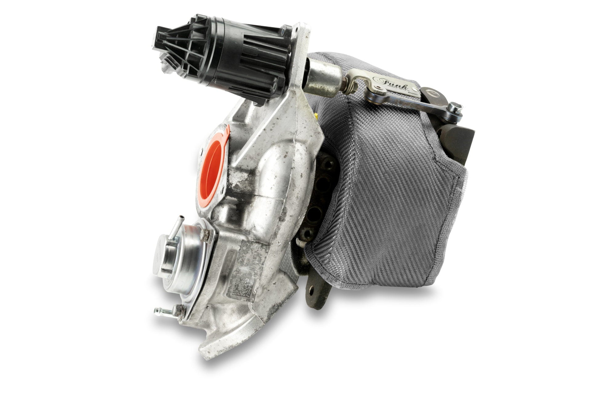 Carbon Fiber turbo blanket for Civic Type R FK8 and FL5 by Funk Motorsport