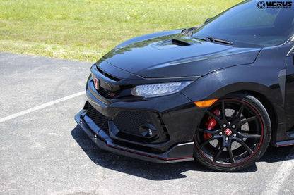 Front Splitter Kit for 2017-2021 Honda Civic Type R FK8