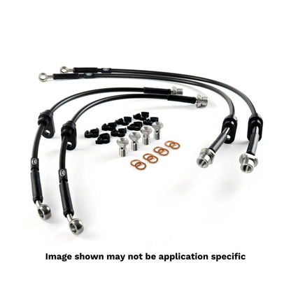 HEL Performance Brake Lines for Honda Jazz 1.2 2008-, Stainless Steel Braided